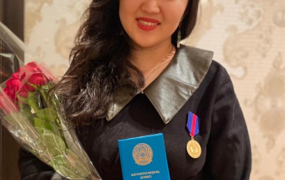 Another medal in the treasury of Al-Farabi Kazakh National University