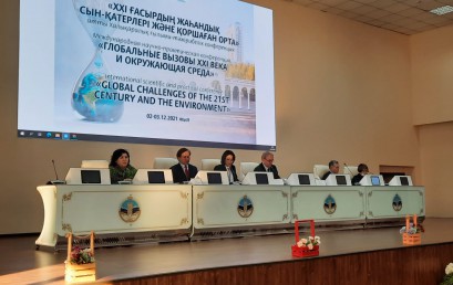 INTERNATIONAL SCIENTIFIC AND PRACTICAL CONFERENCE “GLOBAL CHALLENGES OF THE XXI CENTURY AND THE ENVIRONMENT” DEDICATED TO THE 10TH ANNIVERSARY OF THE UNESCO CHAIR FOR SUSTAINABLE DEVELOPMENT WITHIN THE FRAMEWORK OF THE 30TH ANNIVERSARY OF INDEPENDENCE OF THE REPUBLIC OF KAZAKHSTAN