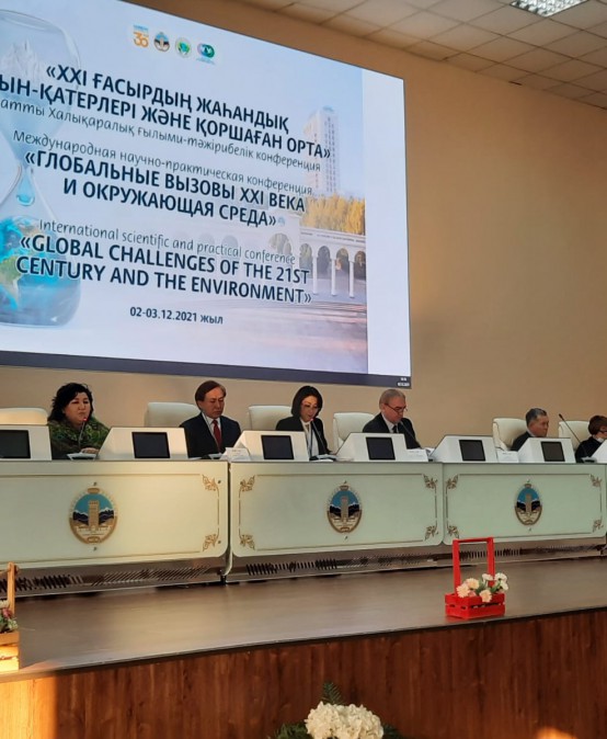 INTERNATIONAL SCIENTIFIC AND PRACTICAL CONFERENCE “GLOBAL CHALLENGES OF THE XXI CENTURY AND THE ENVIRONMENT” DEDICATED TO THE 10TH ANNIVERSARY OF THE UNESCO CHAIR FOR SUSTAINABLE DEVELOPMENT WITHIN THE FRAMEWORK OF THE 30TH ANNIVERSARY OF INDEPENDENCE OF THE REPUBLIC OF KAZAKHSTAN